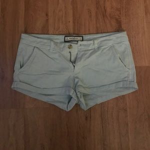 Abercrombie and Fitch Seafoam Green Shorts